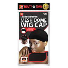 BEAUTY TOWN SPANDEX STRETCH MESH DOME WIG CAP